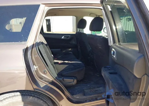 2015 Nissan Pathfinder S из США, поврежденный, VIN 5N1AR2MN0FC650994